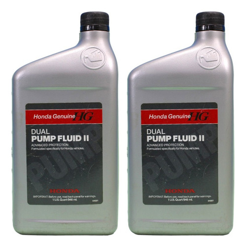 Dual Pump Fluid Ii Honda Aceite De Transmisión Manual 2 Pz