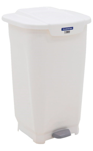 Papelera T-force 50l Blanco