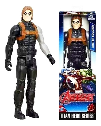 Winter Soldier Figura Original Hasbro Serie Marvel Avengers