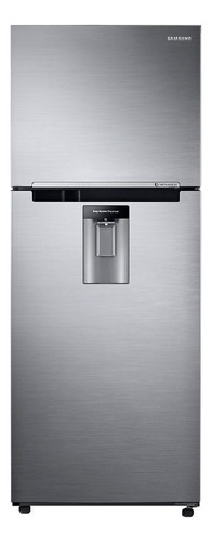 Refrigerador inverter no frost Samsung Top Mount RT35A571J refined inox con freezer 368L 127V