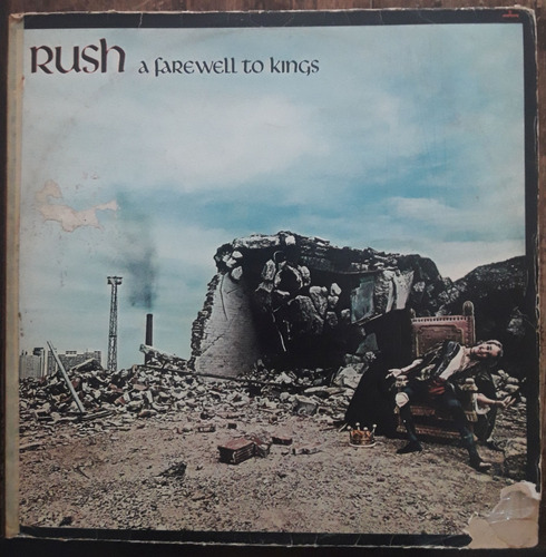Lp Vinil (g+/vg) Rush A Farewell To Kings 1a Ed Br 1977