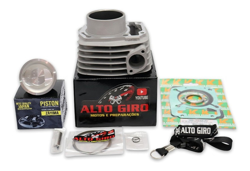 Kit Cilindro 205cc Piratão Zayima Cg 160