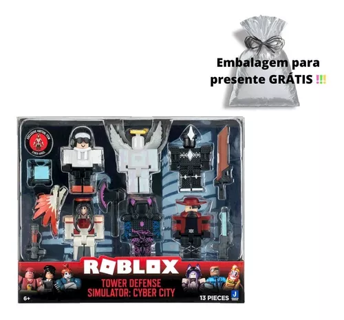 Figura Roblox Pack 06 Figuras Tds Cyber City Sunny 2224