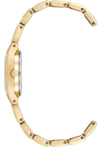 Relógio Com Pulseira Anne Klein Com Função De Data, Dourado.