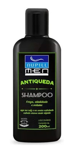 Shampoo Antiqueda Masculino Nupill 200ml