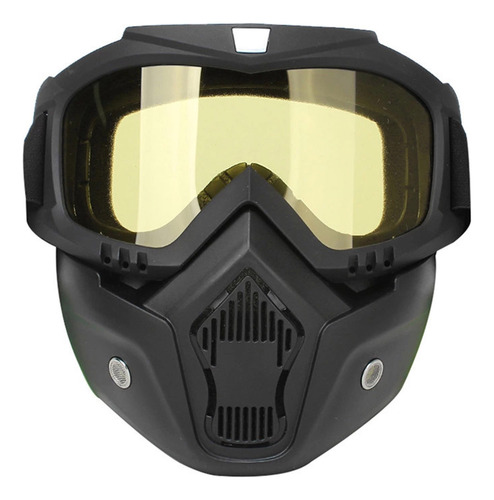 Gafas De Protección Facial Para Casco Abierto Con Filtro Buc