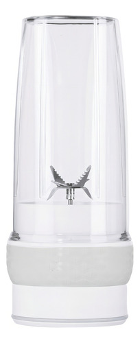 Licuadora portátil Licuadora Portatil Juguera Electrica Recargable Usb 490 mL con USB blanca y vaso de plástico - Incluye 5 accesorios