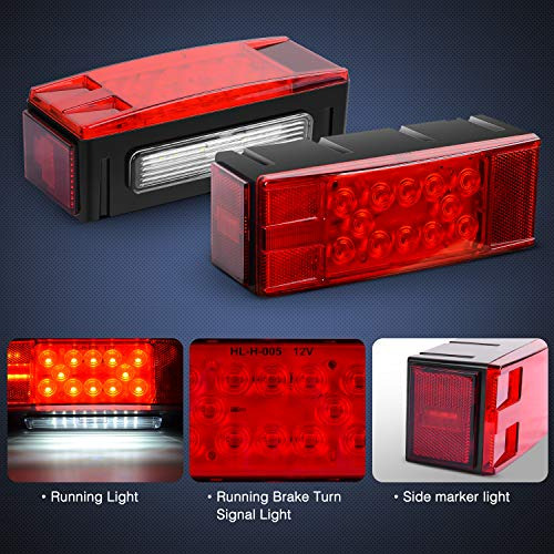 Tl-20 - Kit Sumergible De 2 Piezas, Led Rectangular De ...