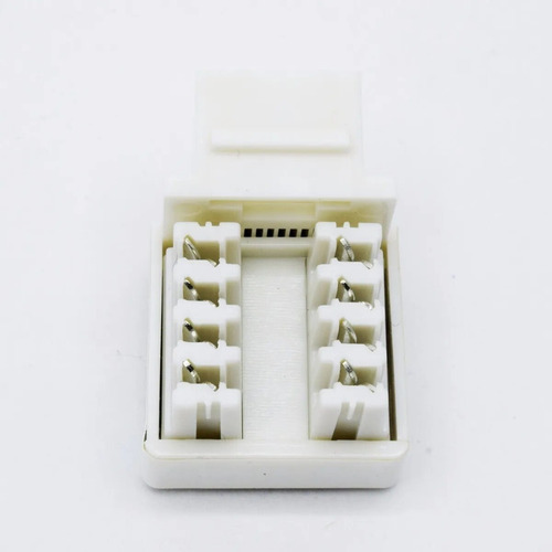 Jack Rj45 Cat 6 Ficha Conector Red Utp Auto Crimpeable Red