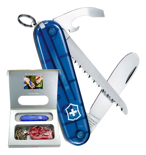 Cortapluma Victorinox My First Transparente 9 Usos Navaja