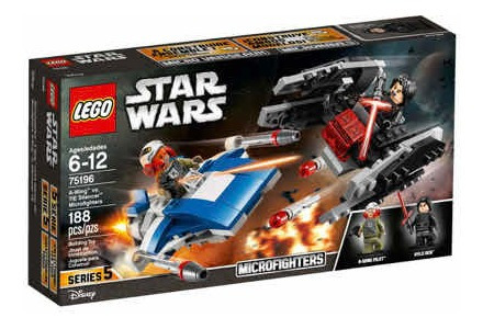Lego 75196 A-wing Vs. Tie Silencer - Usado - Sin Caja (Usado)