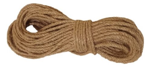 Mecate Henequen Soga 1/4 P O 6 Mm Industrial Artesanal 40 M