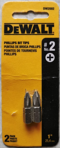 Puntas Para Atornillar Phillips De Walt Dw2002