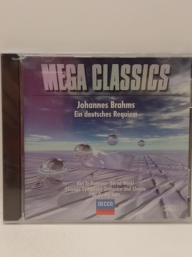 J. Brahms Ein Deutsches Requiem Cd Nuevo 