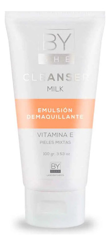 By She Cleanser Milk Limpieza Facial 100g