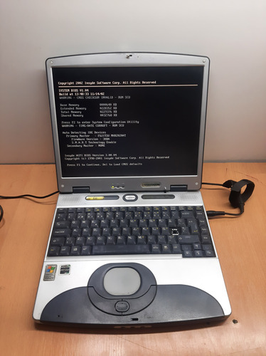 Notebook Packard Bell Ddr Con Cargador Funcionando Leer