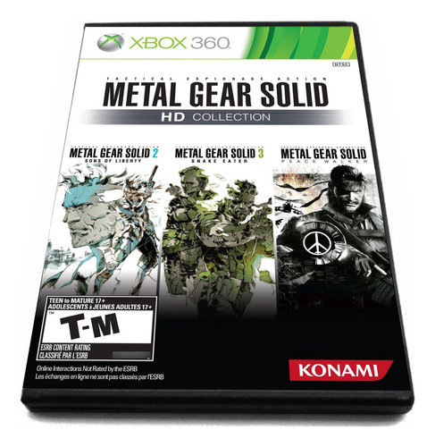 Juego Xbox 360 - Chip Lt3.0 - Metal Gear Solid Hd Collection
