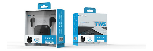 Auriculares Inalámbricos Bluetooth 5.3 Ezra Tws Negro