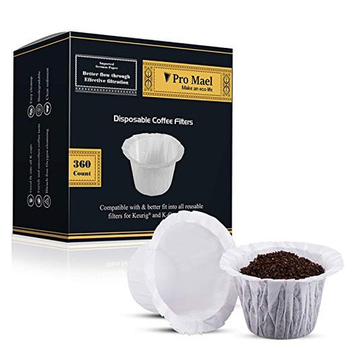 Los Filtros De Café Desechables 360 Counts Filtro De Papel P