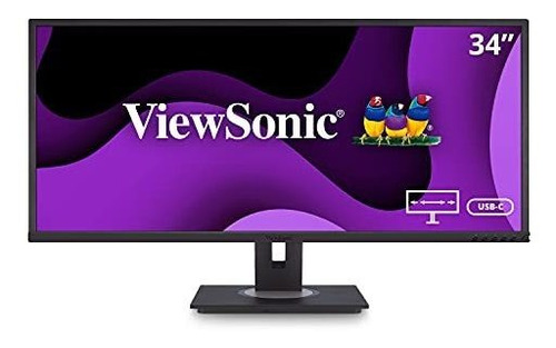 Monitor Wqhd 34'' Viewsonic Vg3456 Ultrawide 1440p,