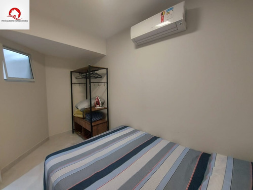 Imagem 12 de 15 de Apartamento Mobiliado À Venda Próximo Praia Do Tombo - Ap05982 - 69740348