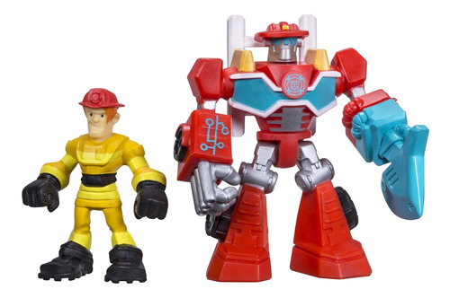 Pack De Figuras Transformers Rescue Bots Heatwave