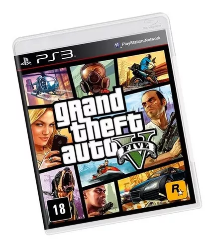 gta 5 ps3 midia fisica com mapa