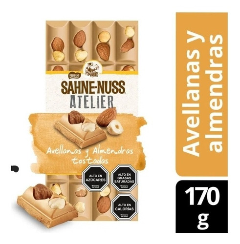 Chocolate Sahne Nuss Atelier (2 Piezas)
