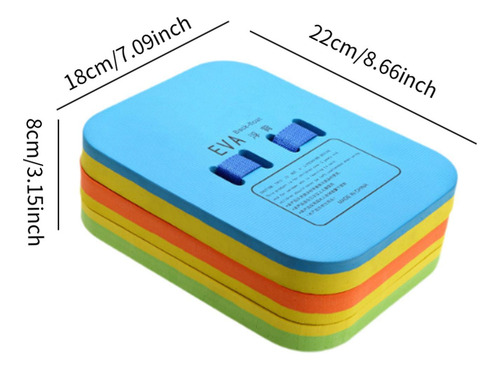 Tablero De Espuma Float Buard Eva Boldancy Azul 22x18.2x8cm
