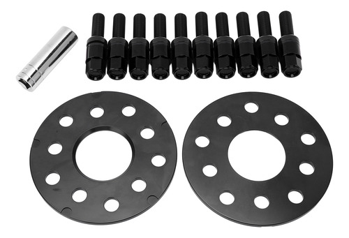 Kit De Espaciadores De Ruedas Black Black Centric Hub Centri