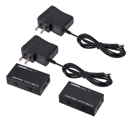 60m Extensor Hdmi Transmisor De Video Y Receptor Inalámbrico
