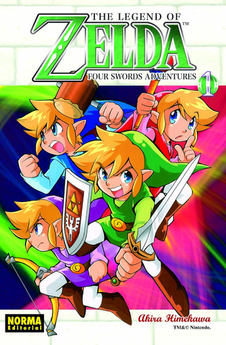 The Legend Of Zelda 08: Four Swords Adventures Vol. 1