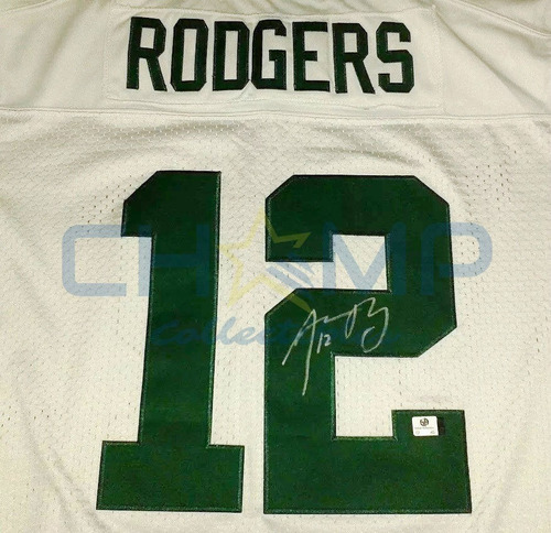 Jersey Firmado Aaron Rodgers Green Bay Packers Autografo Nfl