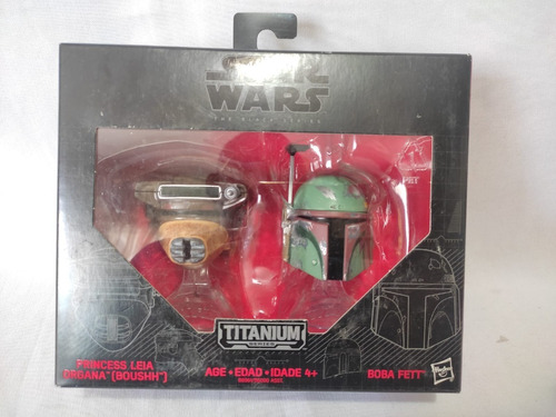 Cascos Leia Y Boba Fett Black Series Star Wars Titanium 