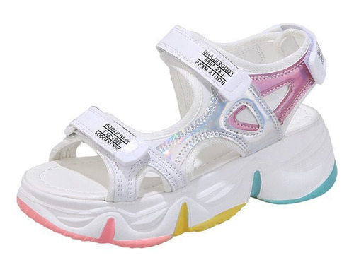 Sandalias Arcoiris Deportivas Aumento De Altura Zapatos