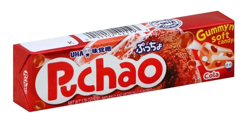 Imagen 1 de 1 de Dulce Japones Puchao Uha Sabor Cola Caramelo Suave