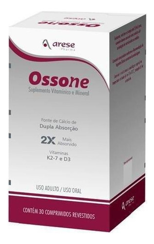 Ossone C/ 30 Comprimidos Variação Única Sabor