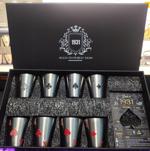 Set De Vasos De Whisky De Acero Inoxidable