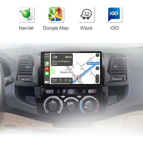 Radio Android 10.1 Toyota Hilux Fortuner Gratis Camara R