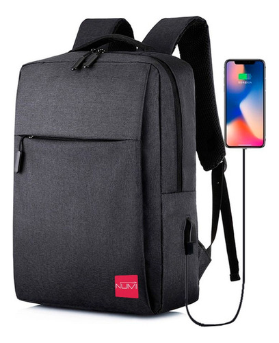 Mochila Para Computadora Anti Robo Impermeable Puerto Usb