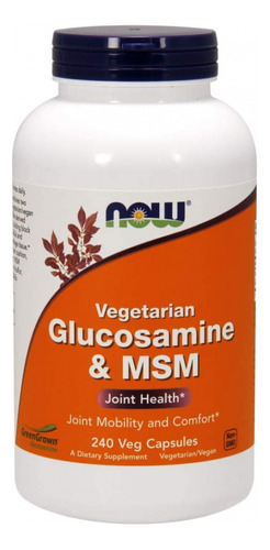 Set 2 Glucosamine & Msm Vegetarian 240 Cápsulas