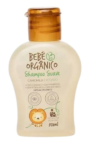 Kit Shampoo + Condicionador Bebê Orgânico Viagem