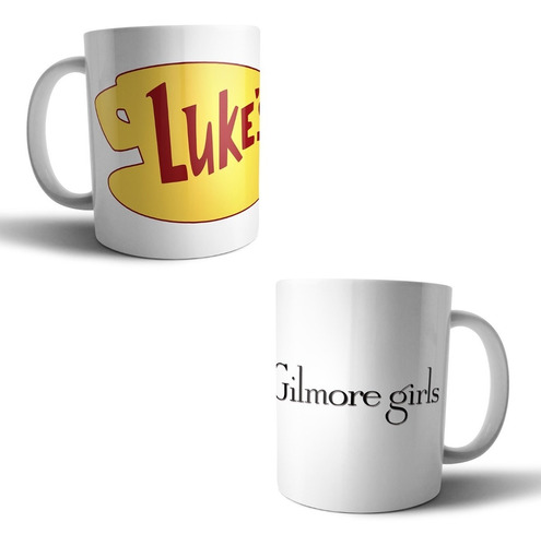 Taza Sublimada Luke's Diner Gilmore Girls Serie Café