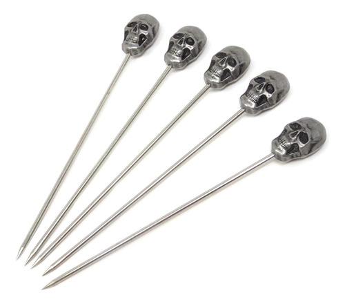 Palillos De Coctel Honbay De Acero Inoxidable, 5 Piezas, ...