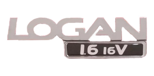 Emblema -logan 1.6-  Tapa Baul Renault Logan