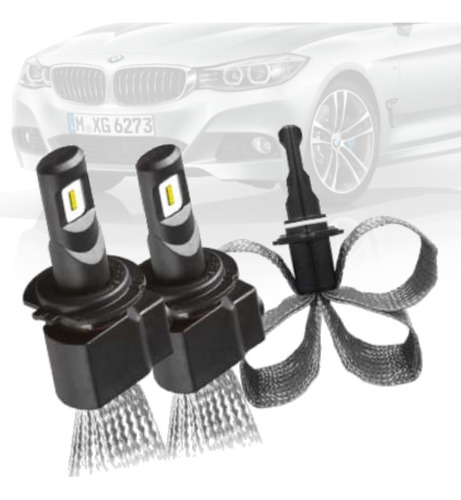 Imagem 2 de 6 de Par Lampada Led Flex Alto H7 Bmw M3 2001