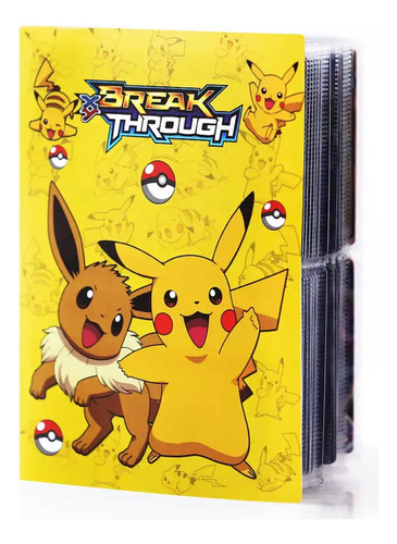 Carpeta Album Pokemon Para Colocar 240 Cartas (plastico)