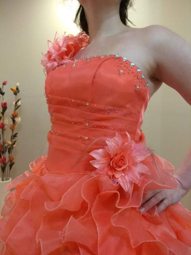 Vestido 15 Años Volados