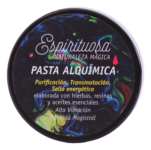 Pastas Alquímica De Alta Vibración Para Sahumar Espirituosa