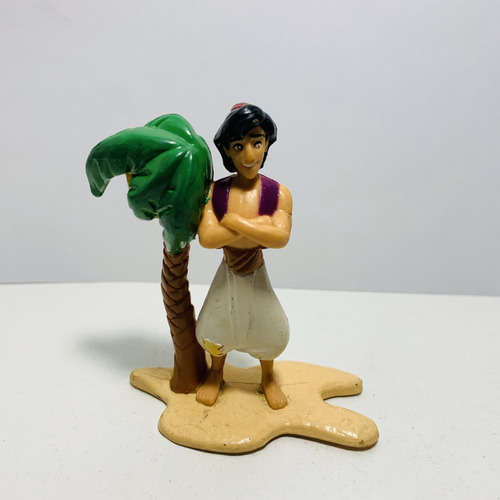 Muñeco Aladdin Isla Disney Colección Kelloggs 1994 (Usado)